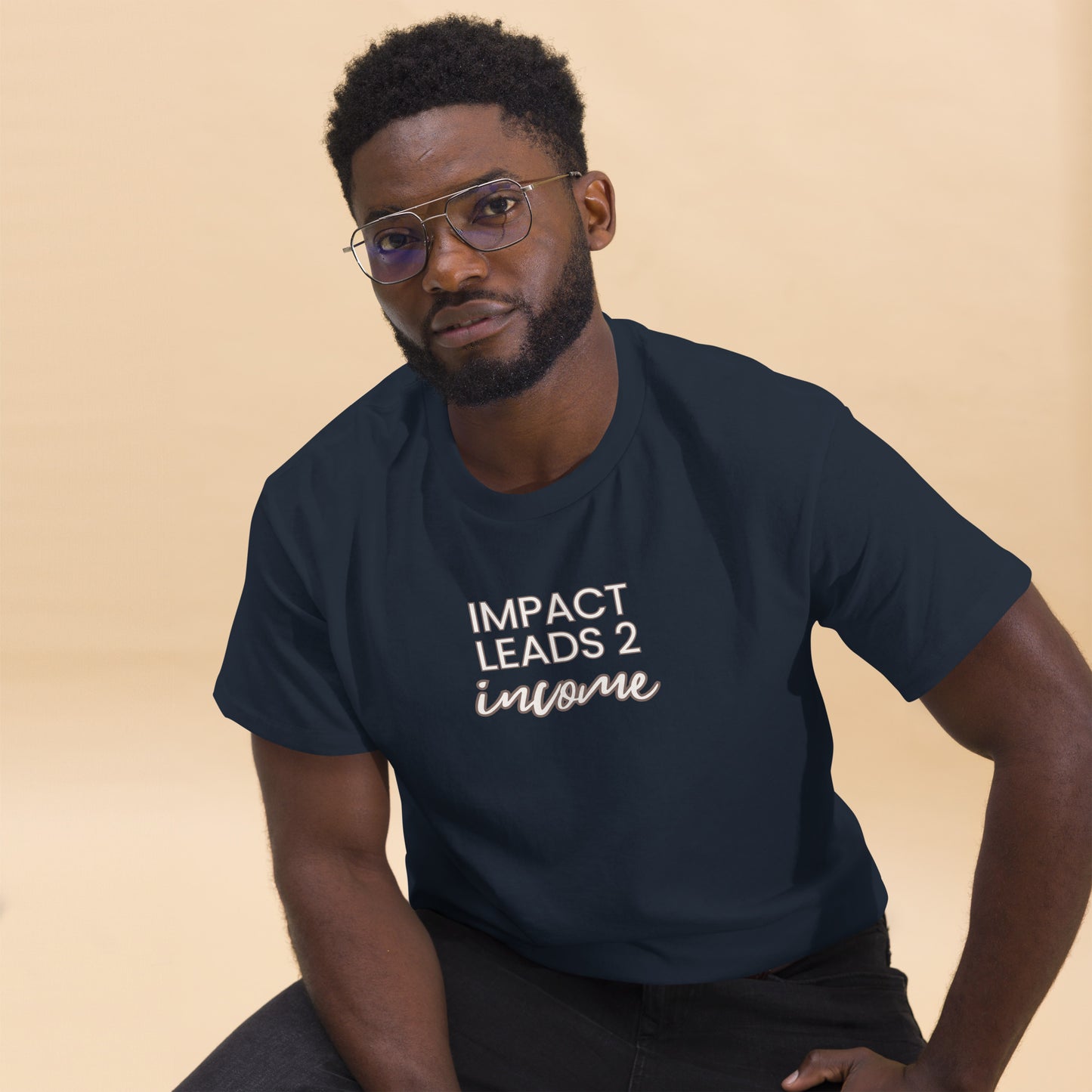 Impact Leads 2 Income Men's classic tee