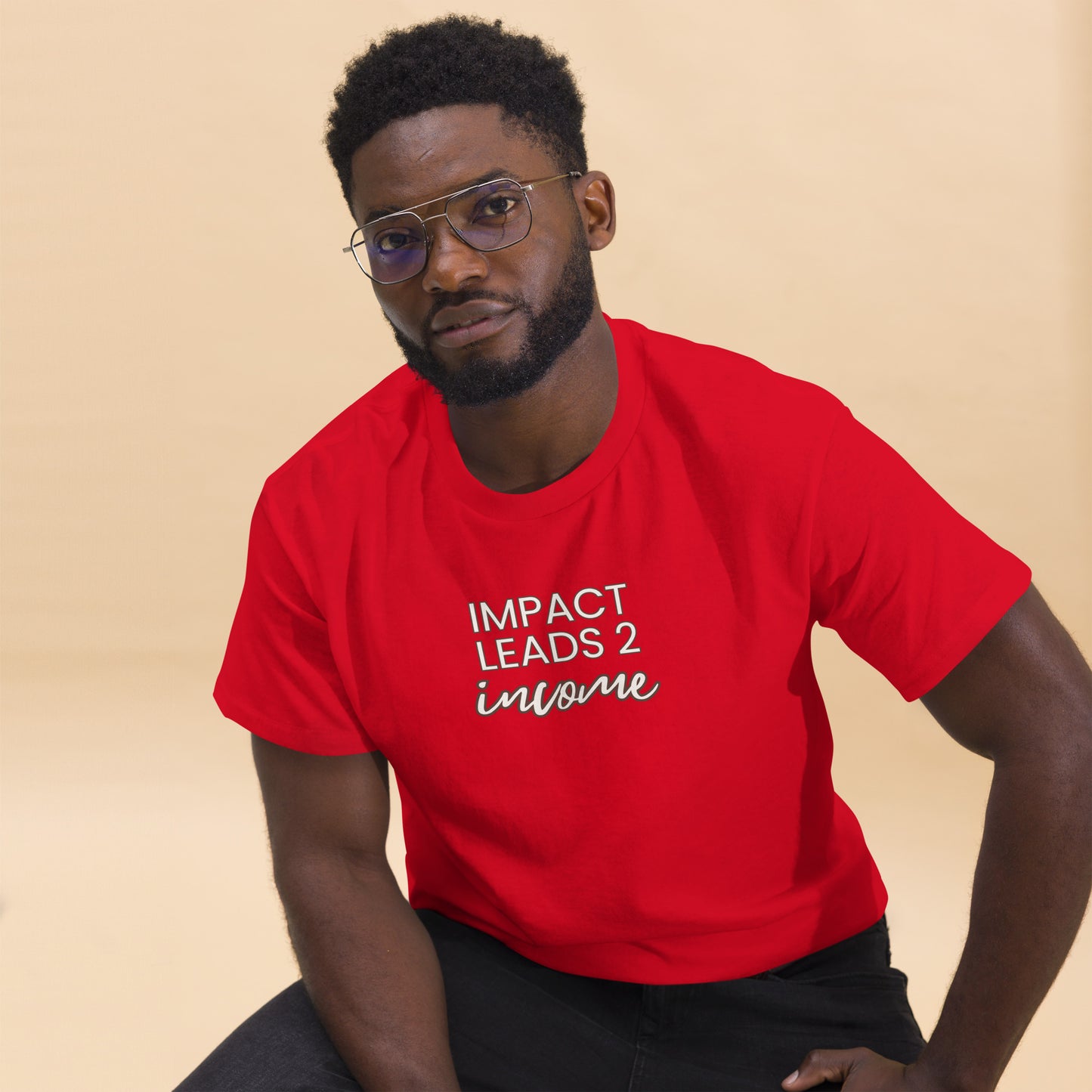 Impact Leads 2 Income Men's classic tee
